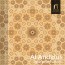Al Andalus LTD7 designer wooden parquet floor featuring a walnut central star, dabema background, cherry, dabema, hard maple, iroko, red oak, soft maple, walnut foreground and hard maple interlacing lines.
